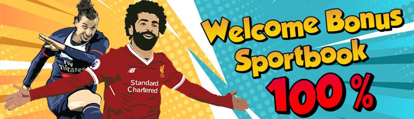 BONUS WELCOME 100% SPORTSBOOK